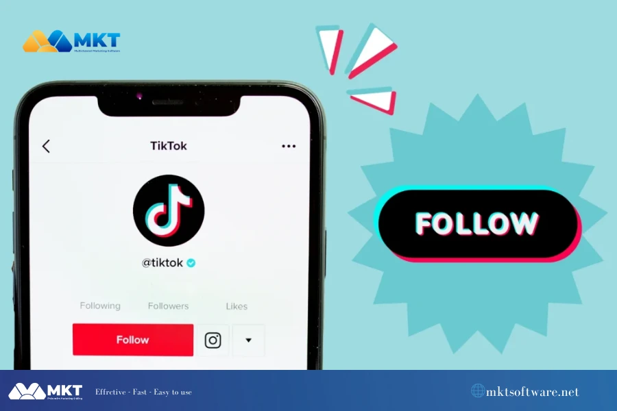 Before and after TikTok profile follower count comparison.