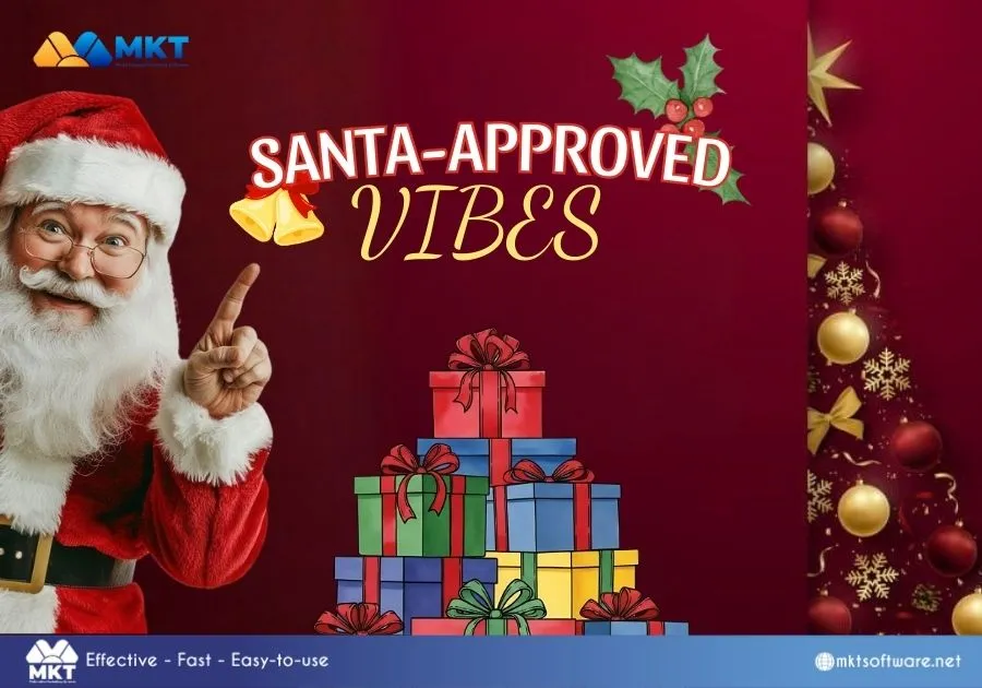 Simple Christmas captions for business