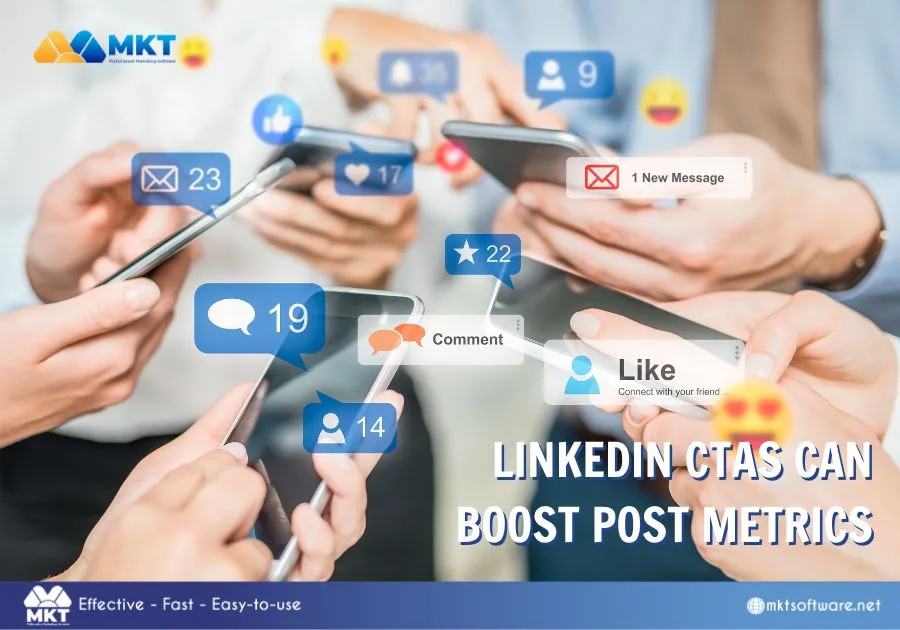 LinkedIn call-to-action examples - Benefits of CTAs