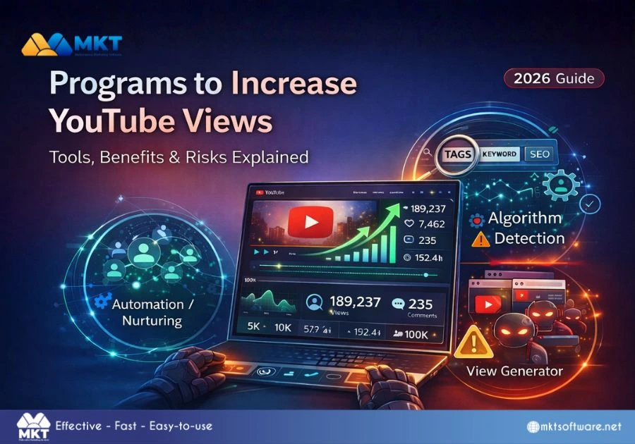 What is a program to increase YouTube views?