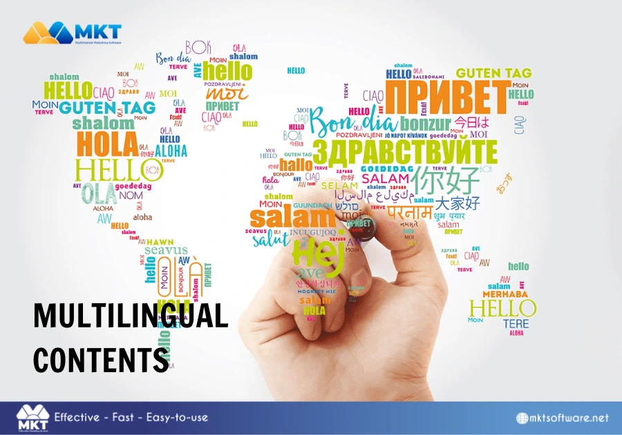 Dental marketing solutions - Multilingual contents