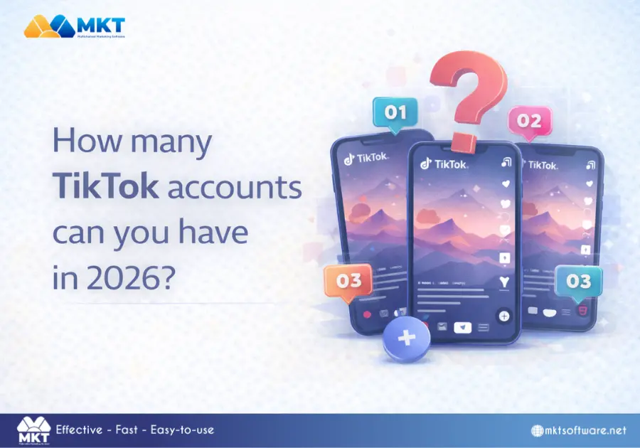How many TikTok accounts can you have in 2026