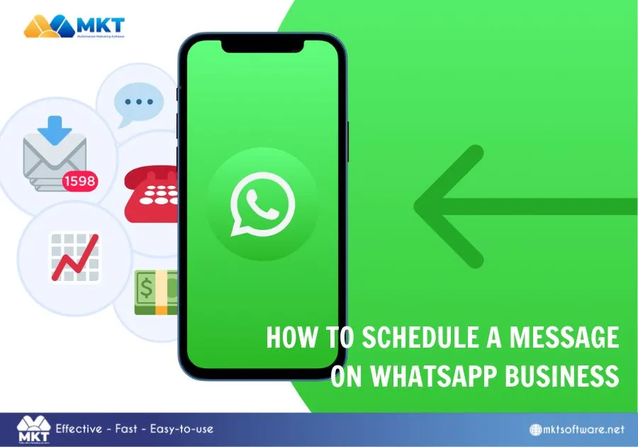How to schedule a message on WhatsApp Business