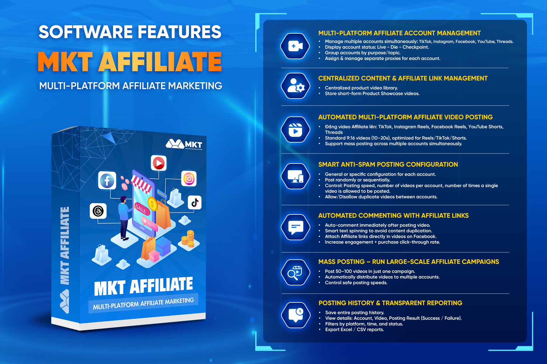 MKT Affiliate automated affiliate system