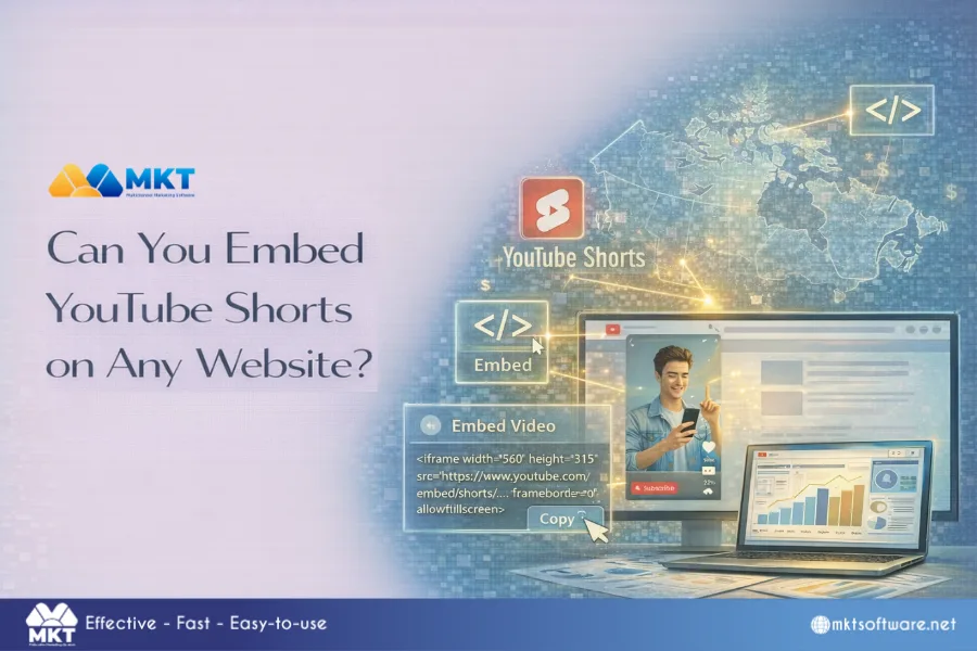 Can we embed YouTube Shorts